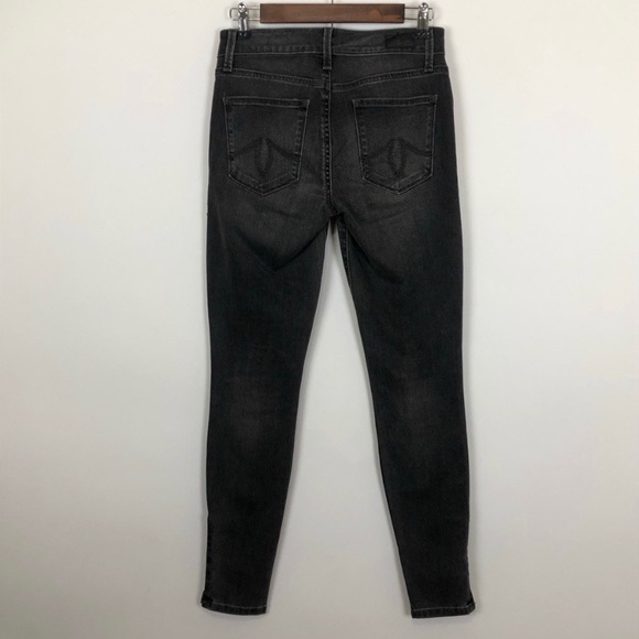 Anthropologie Level 99 Mid Rise Ankle Zip Jeans - Picture 5 of 8